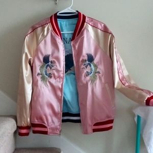 Embroidered Baseball Jacket